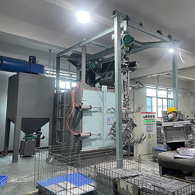 鑫百通吊鉤式拋丸機(jī)設(shè)備介紹