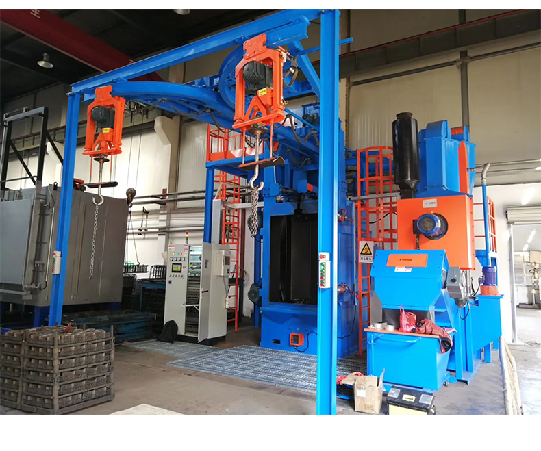 鑫百通吊鉤式拋丸機(jī)設(shè)備介紹圖片