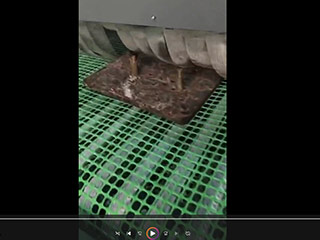 鑫百通XBT1000-16輸送式自動(dòng)噴砂機(jī)工作視頻