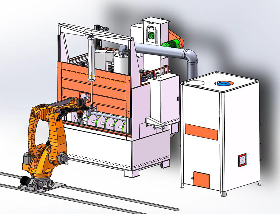 噴丸機結構及工作原理是什么？
