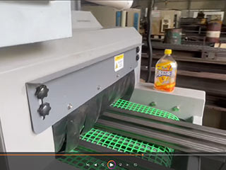 洛陽客戶案例：鋼管輸送式自動噴砂機(jī)工作視頻