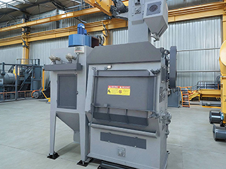 履帶式拋丸機(jī)工作原理是什么？