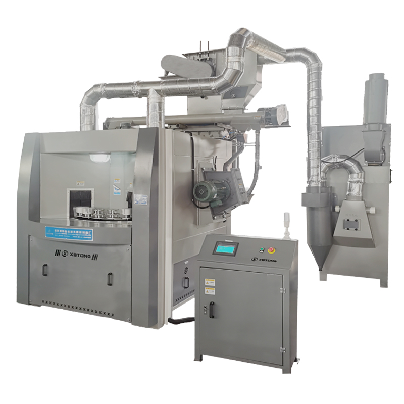 鑫百通XBT1820-2N-24P轉盤式自動數控噴丸機